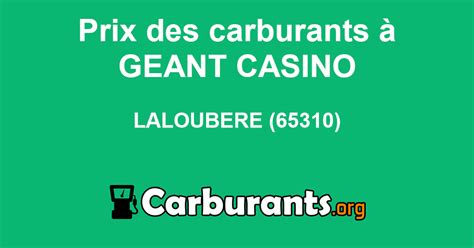  station essence geant casino horaire